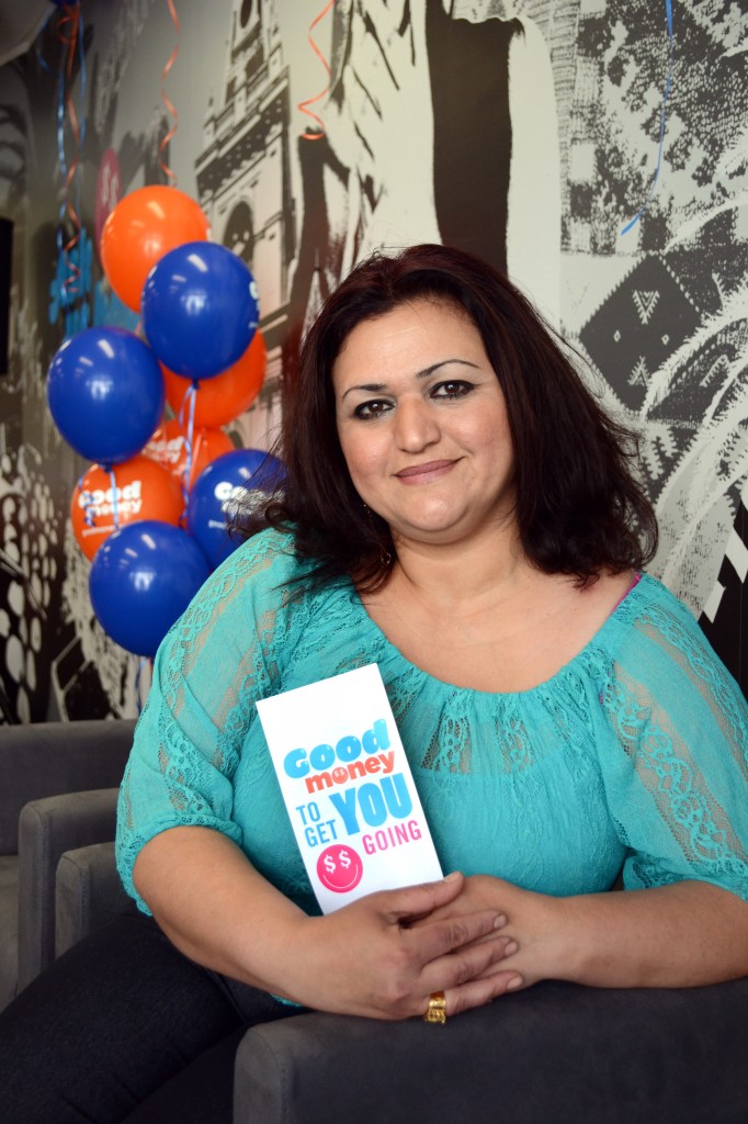 Financial step-up: Fatme Ibrahim found a safe, honest lender outside of the banks. Picture: Rob Carew
