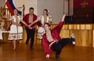 Russian to the ball