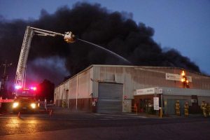 Factory fire