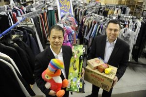 Wrapped up for needy residents