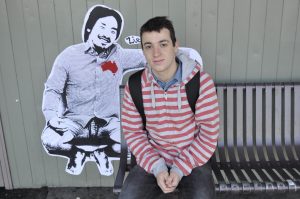 Street art's friendly prompts