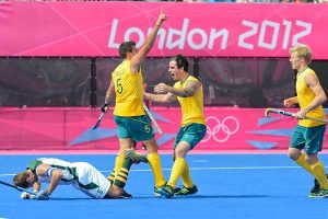 London 2012: Chris Ciriello scores goal for Kookaburras