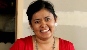 Single parent serves others as welfare is cut