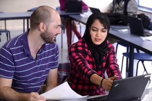 New arrivals' lesson plan for a new life