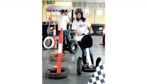 Segways segue for Dandenong baby shop