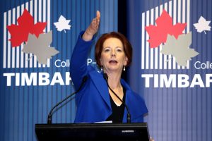 Julia Gillard and community cabinet hit Berwick