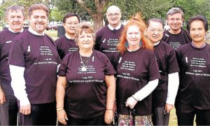 White ribbons against family violence