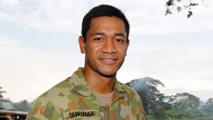 Dandenong's Tupu lives Army Reserve dream