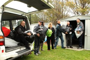 Friends do their bit to assist refugees