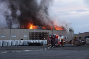 Keysborough factory fire 'not suspicious'