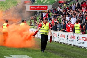 Dandenong Thunder faces tribunal over flares