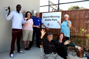 Positive sign at Noble Park