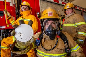 CFA smoke alarm warning with daylight saving