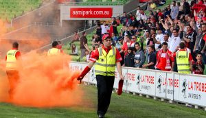Flare-up: Thunder's historic win marred by incident