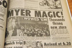Huge crowds welcomed emporium