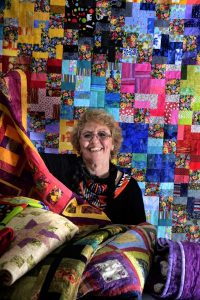Colours blaze for quilt show