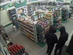 Service station hold-up