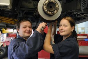 Hands turned to auto work