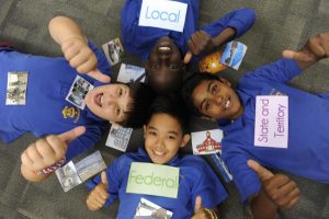 Kids go to Canberra