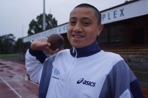 Shot put in his Faiva