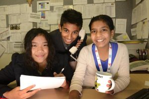 Kids take charge of school