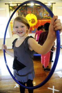 Hoops, ropes and trampolines