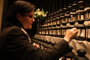 Candles console air tragedy loss