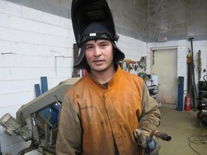 Zulfiqar’s welded to his work