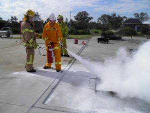 Students face the heat