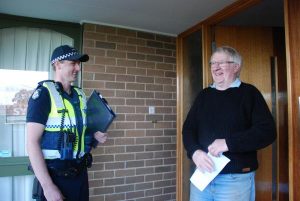Home visit for security
