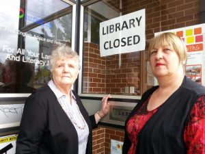Welfare plea to shelve library demolition