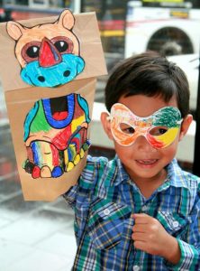 Kids get crafty