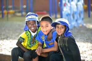 Dressed in unity for harmony