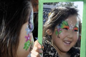 Festival paints its faces of fun