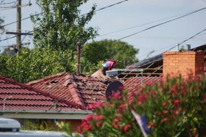 Roof siege man charged