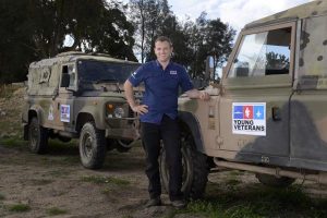 Young vet’s convoy north