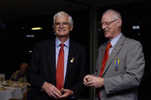Rotarians are still serving