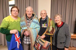 Warming quilts for veterans’ comfort
