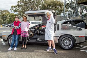 Time machine is backdrop to the future
