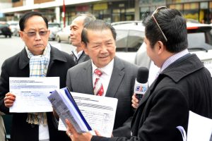 Push to stop parking meter trial