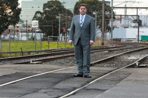 Rail pothole anger