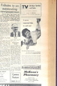 Advertising on display