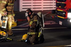 Arson charge as historic house gutted