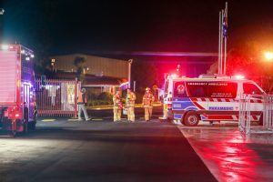 Workers evacuated from abattoir blaze