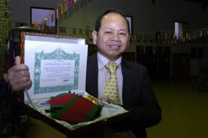 Award fit for a king