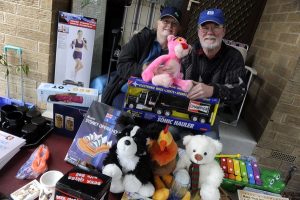 Trail of mates from garage sales