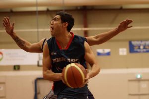 Basketballer safe after mass shooting