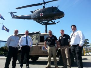 Veterans look north
