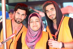 Footy crowd relishes the taste of harmony