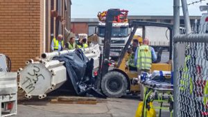 Man killed in work accident